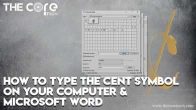 How to type the Cent Symbol on your Computer & Microsoft Word