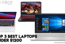 Best Laptops Under $1200