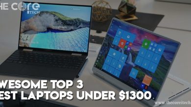 Awesome Top 3 Best Laptops Under $1300