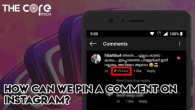 How can we Pin a Comment on Instagram
