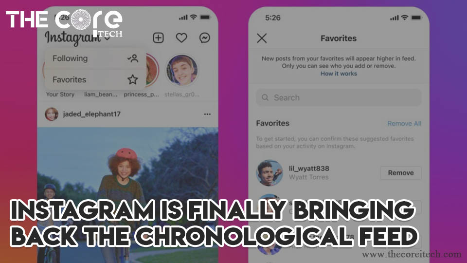 Instagram is Finally Bringing Back the Chronological Feed - TheCoreiTech