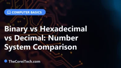Binary vs Hexadecimal vs Decimal: Number System Comparison - TheCoreiTech.com