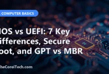 BIOS vs UEFI: 7 Key Differences, Secure Boot, and GPT vs MBR - TheCoreiTech.com