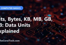 Bits, Bytes, KB, MB, GB, TB: Data Units Explained - TheCoreiTech.com