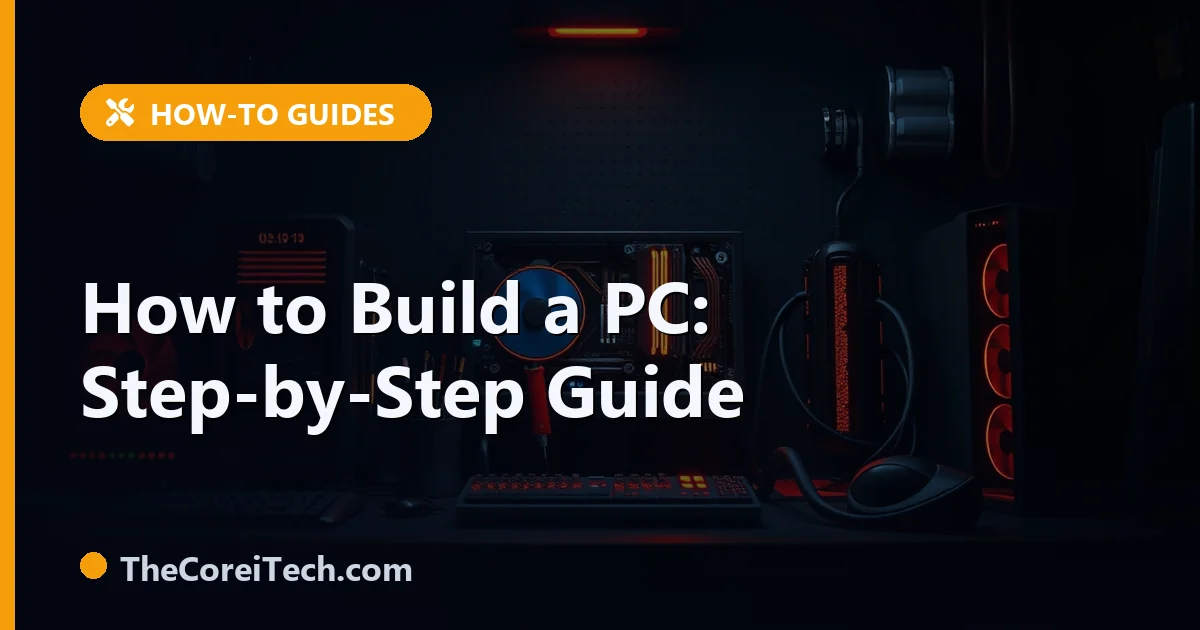 How to Build a PC: Step-by-Step Beginner's Guide