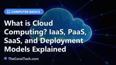 What is Cloud Computing? IaaS, PaaS, SaaS, and Deployment Models Explained - TheCoreiTech.com