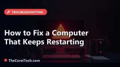 How to Fix a Computer That Keeps Restarting - TheCoreiTech.com
