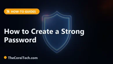 How to Create a Strong Password - TheCoreiTech.com