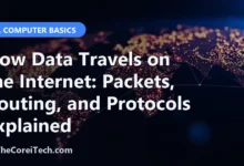 How Data Travels on the Internet: Packets, Routing, and Protocols Explained - TheCoreiTech.com