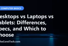 Desktops vs Laptops vs Tablets: Differences, Specs, and Which to Choose - TheCoreiTech.com