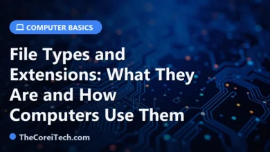 File Types and Extensions: What They Are and How Computers Use Them - TheCoreiTech.com