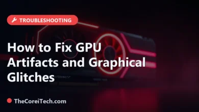 How to Fix GPU Artifacts and Graphical Glitches - TheCoreiTech.com