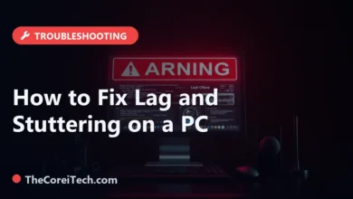 How to Fix Lag and Stuttering on a PC - TheCoreiTech.com