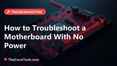 How to Troubleshoot a Motherboard With No Power - TheCoreiTech.com