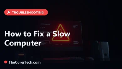 How to Fix a Slow Computer - TheCoreiTech.com
