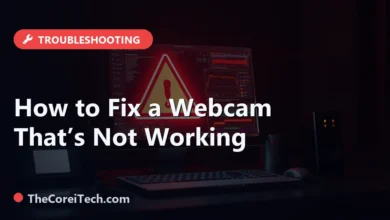 How to Fix a Webcam That’s Not Working - TheCoreiTech.com