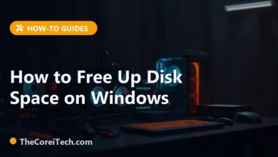 How to Free Up Disk Space on Windows - TheCoreiTech.com