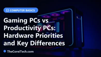 Gaming PCs vs Productivity PCs: Hardware Priorities and Key Differences - TheCoreiTech.com