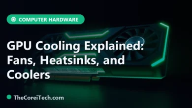 GPU Cooling Explained: Fans, Heatsinks, and Coolers - TheCoreiTech.com