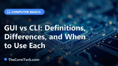 GUI vs CLI: Definitions, Differences, and When to Use Each - TheCoreiTech.com