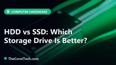 HDD vs SSD: Which Storage Drive Is Better? - TheCoreiTech.com