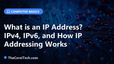 What is an IP Address? IPv4, IPv6, and How IP Addressing Works - TheCoreiTech.com