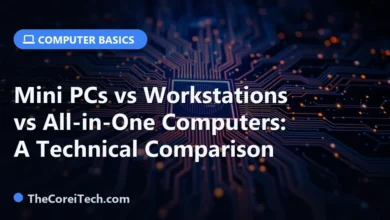 Mini PCs vs Workstations vs All-in-One Computers: A Technical Comparison - TheCoreiTech.com