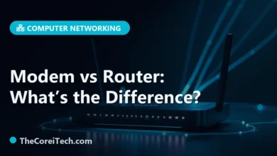 Modem vs Router: What’s the Difference? - TheCoreiTech.com