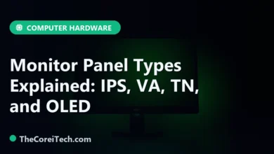 Monitor Panel Types Explained: IPS, VA, TN, and OLED - TheCoreiTech.com