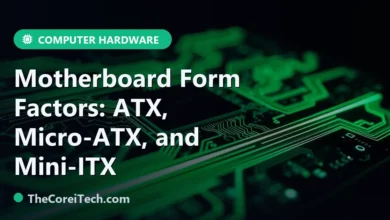 Motherboard Form Factors: ATX, Micro-ATX, and Mini-ITX - TheCoreiTech.com
