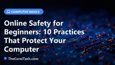 Online Safety for Beginners: 10 Practices That Protect Your Computer - TheCoreiTech.com