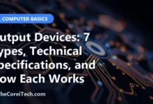 Output Devices: 7 Types, Technical Specifications, and How Each Works - TheCoreiTech.com