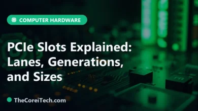 PCIe Slots Explained: Lanes, Generations, and Sizes - TheCoreiTech.com