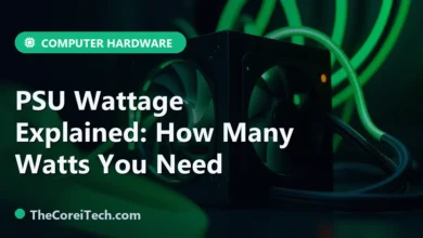 PSU Wattage Explained: How Many Watts You Need - TheCoreiTech.com