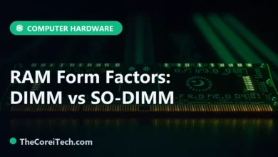 RAM Form Factors: DIMM vs SO-DIMM - TheCoreiTech.com