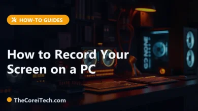 How to Record Your Screen on a PC - TheCoreiTech.com