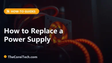 How to Replace a Power Supply - TheCoreiTech.com