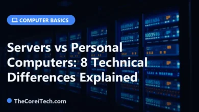 Servers vs Personal Computers: 8 Technical Differences Explained - TheCoreiTech.com