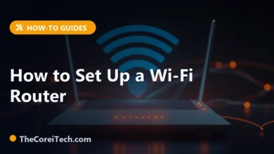 How to Set Up a Wi-Fi Router - TheCoreiTech.com