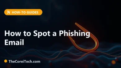 How to Spot a Phishing Email - TheCoreiTech.com