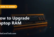 How to Upgrade Laptop RAM - TheCoreiTech.com