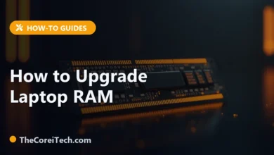 How to Upgrade Laptop RAM - TheCoreiTech.com