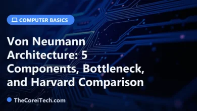 Von Neumann Architecture: 5 Components, Bottleneck, and Harvard Comparison - TheCoreiTech.com