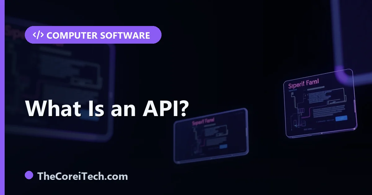 What Is an API? Application Programming Interfaces Explained