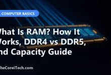 What Is RAM? How It Works, DDR4 vs DDR5, and Capacity Guide - TheCoreiTech.com