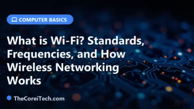 What is Wi-Fi? Standards, Frequencies, and How Wireless Networking Works - TheCoreiTech.com