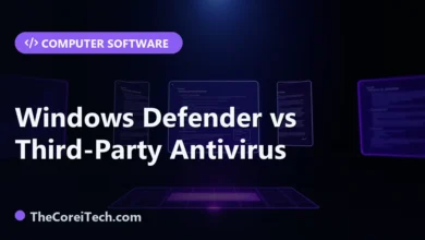 Windows Defender vs Third-Party Antivirus - TheCoreiTech.com