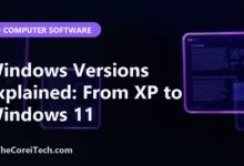 Windows Versions Explained: From XP to Windows 11 - TheCoreiTech.com