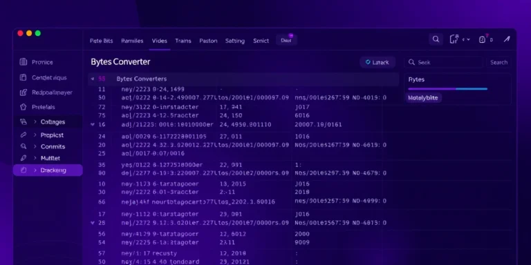 Bytes to Bits Converter - free online tool by The Core IT Tech
