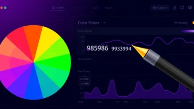 Color Picker - free online tool by The Core IT Tech